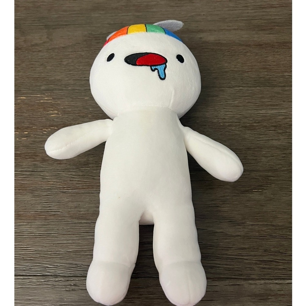 TheOdd1sOut James Plush YouTube Animation Character Rainbow Propeller Hat 11"‎